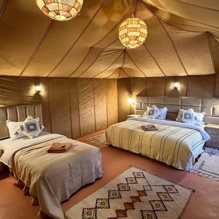 Sahara Safari Camp Hotel Merzouga Bagian luar foto