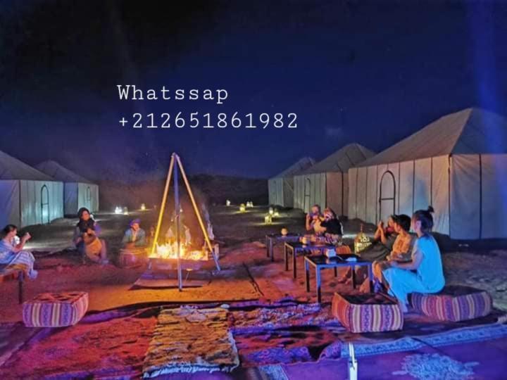 Sahara Safari Camp Hotel Merzouga Bagian luar foto